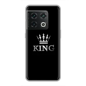 Чохол (Корона на чорному фоні) для ВанПлас 10 Про (KING)