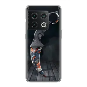 Чехол с рисунком «Кинжал КС ГО» для OnePlus 10 Pro