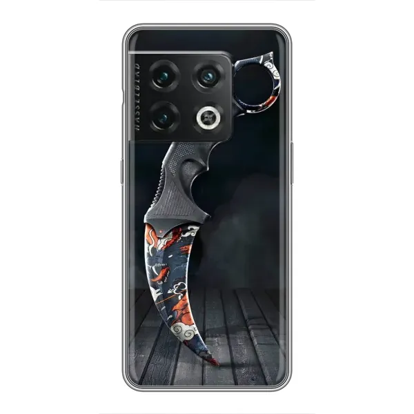 Чехол с рисунком «Кинжал КС ГО» для OnePlus 10 Pro Чехол с рисунком «Кинжал КС ГО» для OnePlus 10 Pro