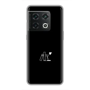 Чехол с картинками на черном фоне для OnePlus 10 Pro (Книжки)