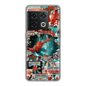 Чехол Супергерой Человека Паука на OnePlus 10 Pro (Комиксы Человек Паук)