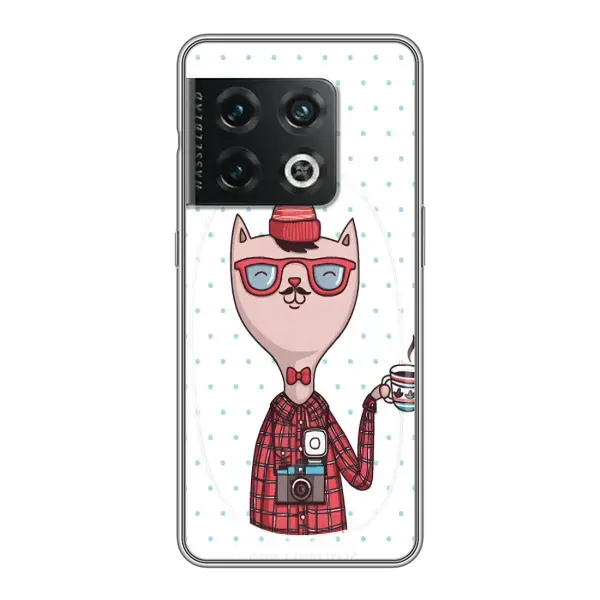 Чехол с рисунком «Кот аристократ» для OnePlus 10 Pro Чехол с рисунком «Кот аристократ» для OnePlus 10 Pro