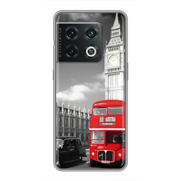 Чохол з малюнком «Червоний автобус» для OnePlus 10 Pro Чохол з малюнком «Червоний автобус» для OnePlus 10 Pro
