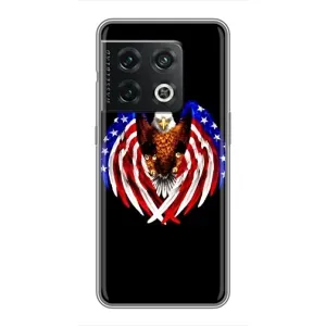 Чохол Прапор USA для OnePlus 10 Pro (Крила США)