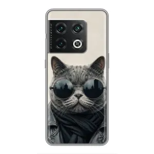 Чохол на тематику: Коти для OnePlus 10 Pro (Модний кіт)