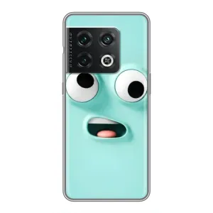Чохли (ТПУ) (смішні стікери) для OnePlus 10 Pro (Кумедне м'ятне обличчя)