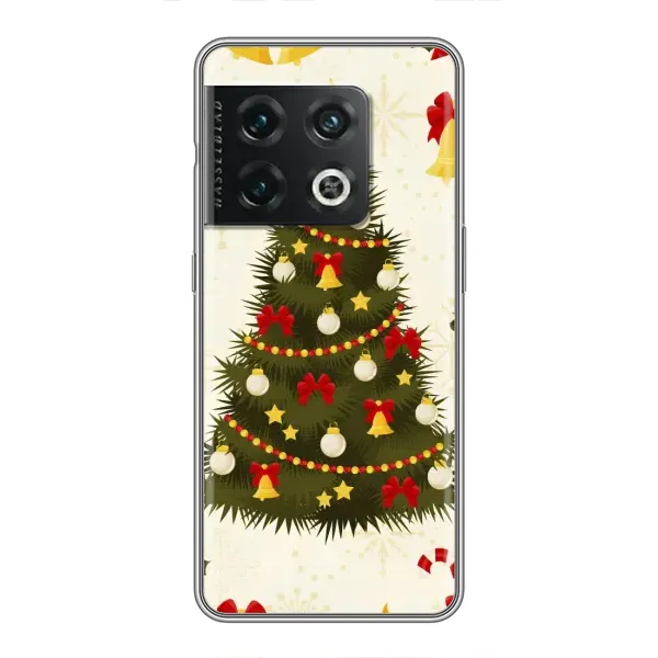 Чехол с рисунком «Новогодний принт» для OnePlus 10 Pro Чехол с рисунком «Новогодний принт» для OnePlus 10 Pro