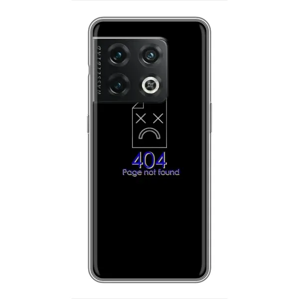 Чехол с рисунком «Ошибка 404» для OnePlus 10 Pro Чехол с рисунком «Ошибка 404» для OnePlus 10 Pro