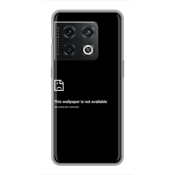 Чехол с рисунком «Ошибка» для OnePlus 10 Pro Чехол с рисунком «Ошибка» для OnePlus 10 Pro