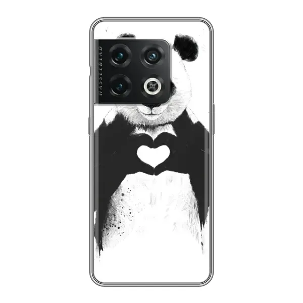 Чехол с рисунком «Панда» для OnePlus 10 Pro