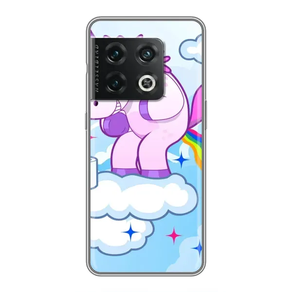 Чехол с рисунком «Радуга единорожка» для OnePlus 10 Pro Чехол с рисунком «Радуга единорожка» для OnePlus 10 Pro