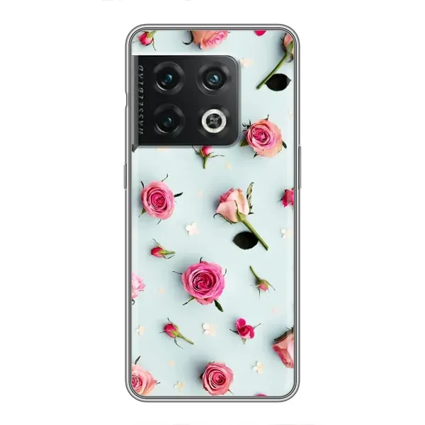 Чехол с рисунком «Разные цветы» для OnePlus 10 Pro Чехол с рисунком «Разные цветы» для OnePlus 10 Pro