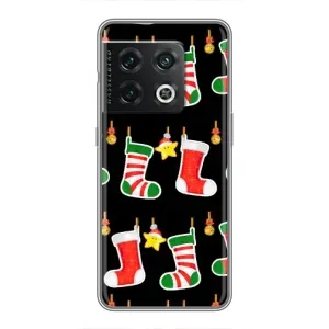 Силиконовый бампер на рождество для OnePlus 10 Pro (Рождественские подарки)