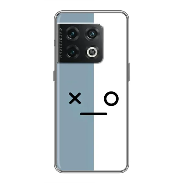Чехол с рисунком «Серо-белый» для OnePlus 10 Pro Чехол с рисунком «Серо-белый» для OnePlus 10 Pro