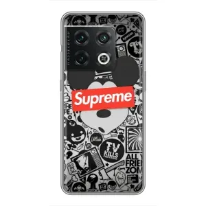 Чехол с рисунком «Supreme Маус» для OnePlus 10 Pro