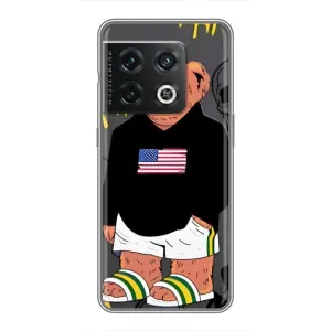 Чехлы Мишка Тедди для ВанПлас 10 Про (Teddy USA)