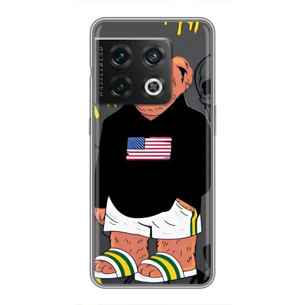 Чехол с рисунком «Teddy USA» для OnePlus 10 Pro Чехол с рисунком «Teddy USA» для OnePlus 10 Pro