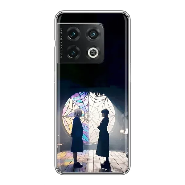Чехол с рисунком «Уэнсдей и Энди» для OnePlus 10 Pro Чехол с рисунком «Уэнсдей и Энди» для OnePlus 10 Pro