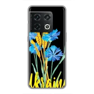 Чохол на OnePlus 10 Pro (Український дизайн) (Україна в квітах)