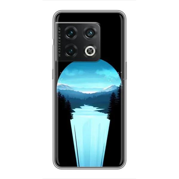 Чехол с рисунком «Синий Водопад» для OnePlus 10 Pro Чехол с рисунком «Синий Водопад» для OnePlus 10 Pro