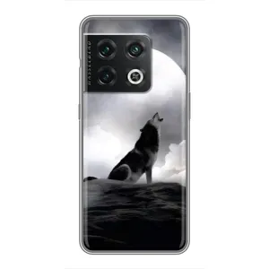 Чохол з Вовком на OnePlus 10 Pro (Вовк і місяць)