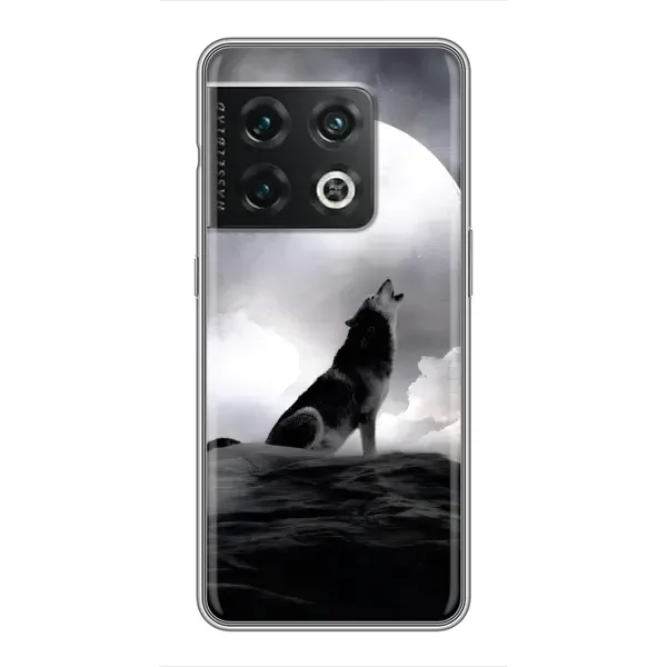 Чехол с рисунком «Волк и луна» для OnePlus 10 Pro Чехол с рисунком «Волк и луна» для OnePlus 10 Pro