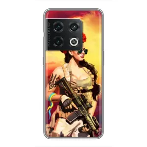 ЗСУ Чехлы (TPU) для OnePlus 10 Pro (Женщина солдат)