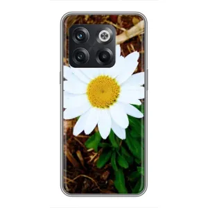 Чехол с ромашками на OnePlus 10T (Белая ромашка)