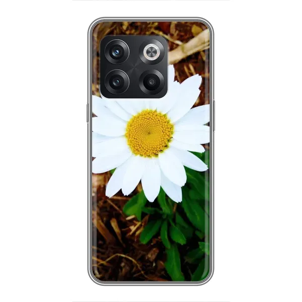 Чехол с рисунком «Белая ромашка» для OnePlus 10T Чехол с рисунком «Белая ромашка» для OnePlus 10T