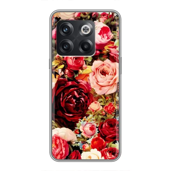 Чехол с рисунком «Букет цветов» для OnePlus 10T Чехол с рисунком «Букет цветов» для OnePlus 10T