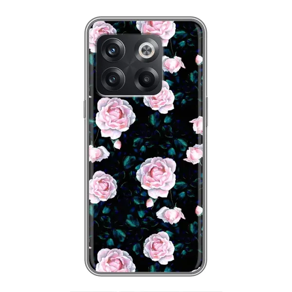 Чехол с рисунком «Чайные розы» для OnePlus 10T Чехол с рисунком «Чайные розы» для OnePlus 10T