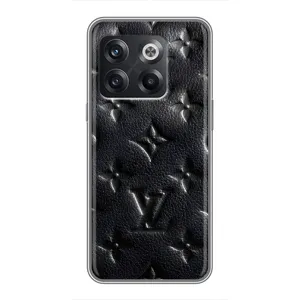 Текстурный Чехол Louis Vuitton для ВанПлас 10Т (Черный ЛВ)