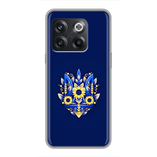 Чехол с рисунком «Цветущий Герб» для OnePlus 10T