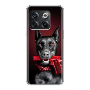 Чехол ДОБЕРМАН для OnePlus 10T (Доберман злой)