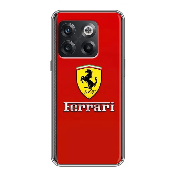 Чехол с рисунком «Ferrari Logo» для OnePlus 10T Чехол с рисунком «Ferrari Logo» для OnePlus 10T