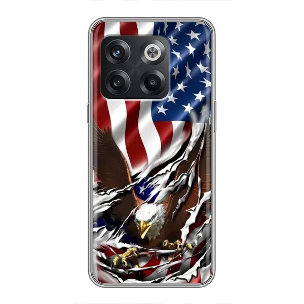 Чехол с рисунком «Флаг USA» для OnePlus 10T
