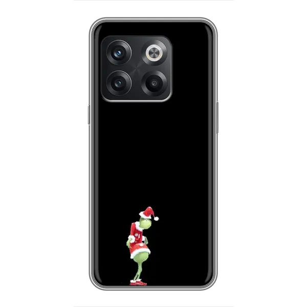Чехол с рисунком «Гринч на чорном» для OnePlus 10T