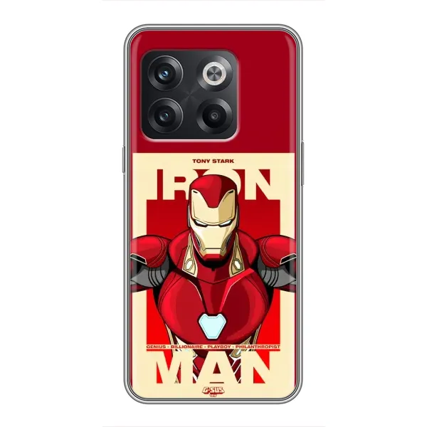 Чехол с рисунком «Iron man» для OnePlus 10T Чехол с рисунком «Iron man» для OnePlus 10T