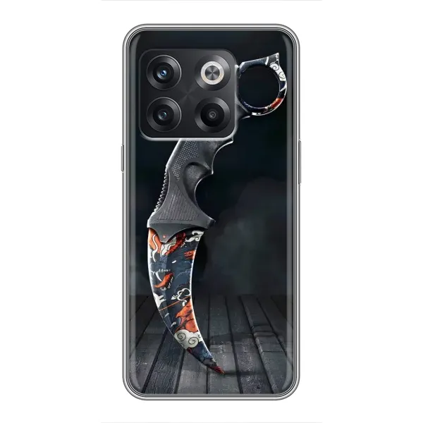 Чехол с рисунком «Кинжал КС ГО» для OnePlus 10T Чехол с рисунком «Кинжал КС ГО» для OnePlus 10T