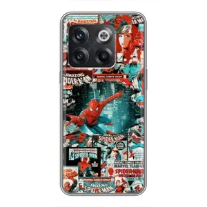 Чехол Супергерой Человека Паука на OnePlus 10T (Комиксы Человек Паук)