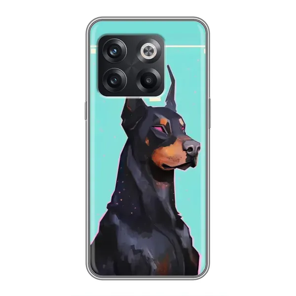 Чехол с рисунком «Король доберман» для OnePlus 10T Чехол с рисунком «Король доберман» для OnePlus 10T