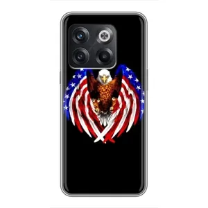 Чохол Прапор USA для OnePlus 10T (Крила США)