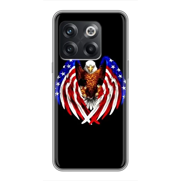 Чехол с рисунком «Крылья США» для OnePlus 10T