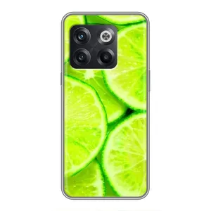 Чохол з зображенням смачної їжі для OnePlus 10T (Лайм)
