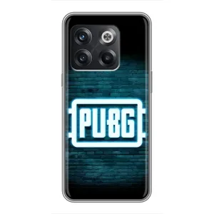 Чехол (TPU) с картинкой "Лого Пабг" на ВанПлас 10Т (Лого PUBG)