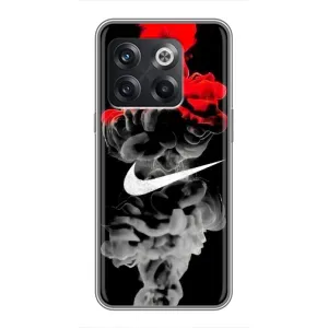 Силіконовый Чохол на OnePlus 10T з картинкою НАЙК (Nike дим)