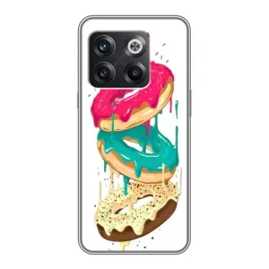 Чохол з зображенням смачної їжі для OnePlus 10T (Соковиті пончики)