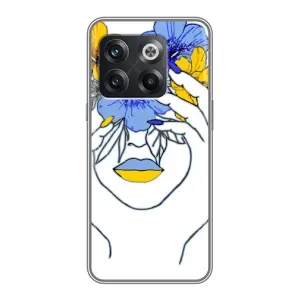 Чохол на OnePlus 10T (Український дизайн) (Українка на всю голову)