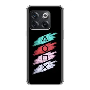 Чехол с рисунком «Значки Sony» для OnePlus 10T