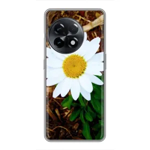 Чехол с ромашками на OnePlus 11 Pro (Белая ромашка)